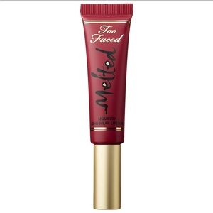 NWOB Too Faced mini lipstick in melted berry